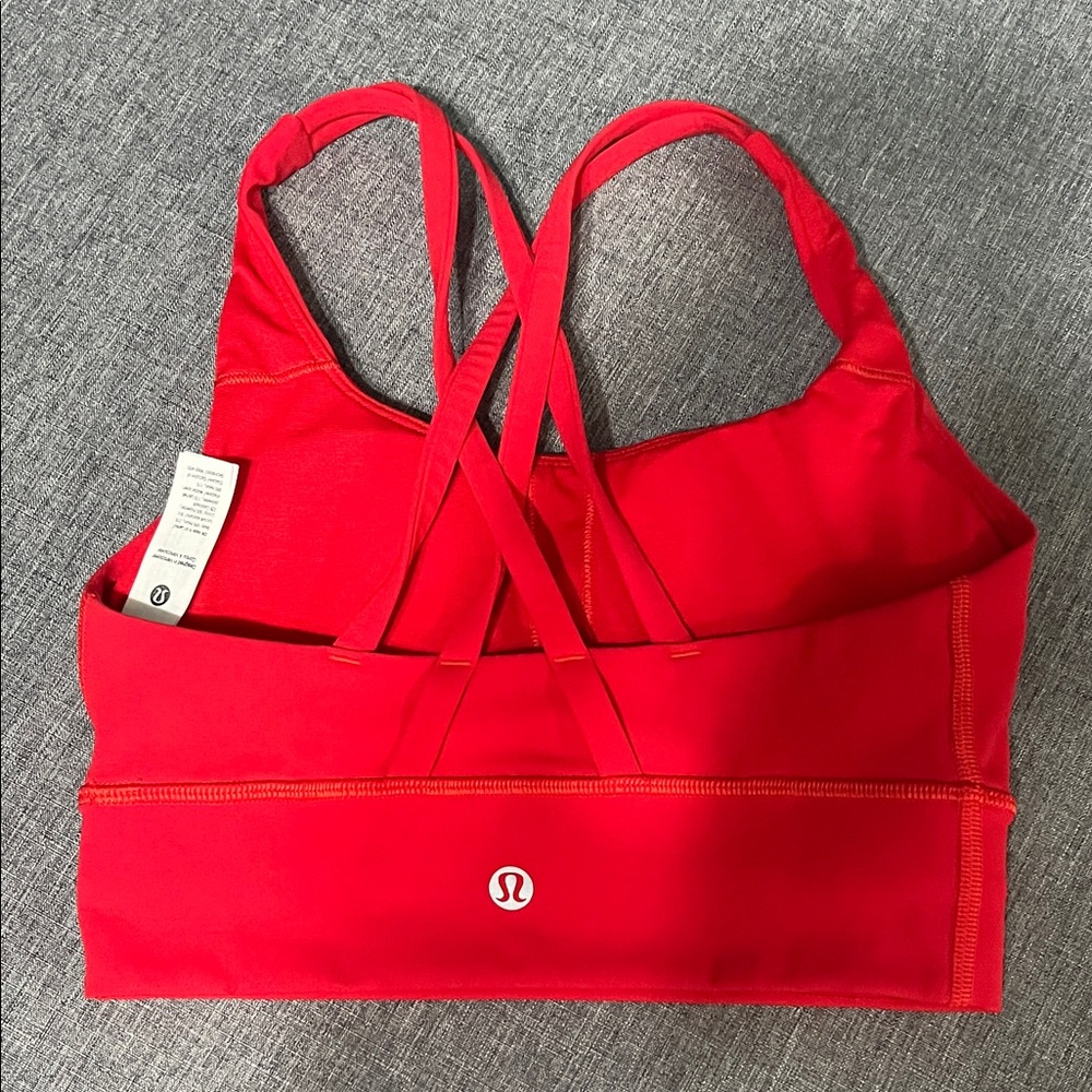 lululemon athletica Vibrant Red Sports Bra